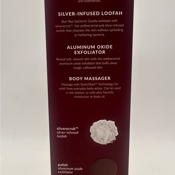 NEW SEALED PMD Clean Body Smart Cleansing Device Berry Pulsating Clean Massager - Picture 4 of 4